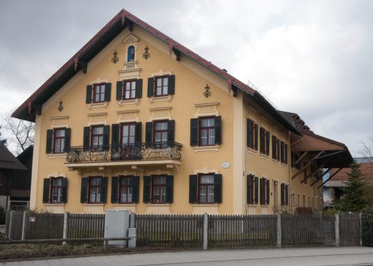Denkmalgeschützter Bauernhof Denkmalgeschützte Fassade